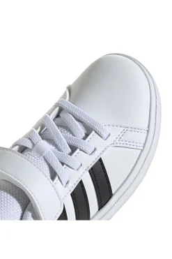 ADIDAS GRAND COURT 2 EL C Schwarze und weiße Turnschuhe