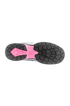 Donna ALBATROS Twist Pink WNS Low S1P ESD HRO SRC Sicherheitsschuhe in Grau und Rosa