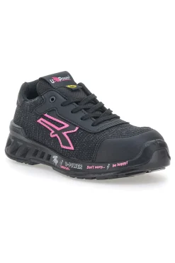 Donna U.POWER Antinfortunistiche nere e rosa leggere Michelle ESD S1PS SR