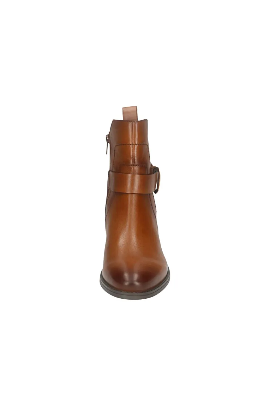 BAGATT D15AMQ00 Stiefeletten aus warmem, braunem Leder mit Schnalle COGNAC Outlet