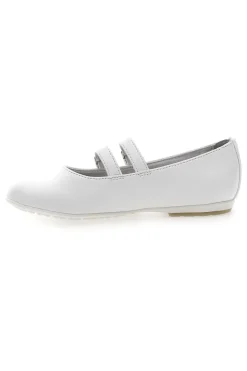 LAURA BIAGIOTTI Ballerine Bianche Con Cinturini AG17071
