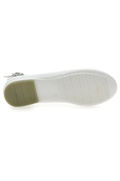 LAURA BIAGIOTTI Ballerine Bianche Con Cinturino AG17087