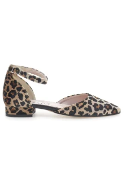 PITTARELLO GLAM Ballerine ate con Cinturino alla Caviglia 2885 LEOPARD Clearance