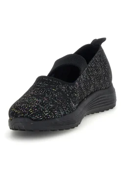 CANGURO Ballerine nere con fascia elastica CA1214 Discount