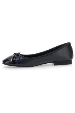 THE FIRST Ballerine nere con fiocco decorativo IDE1070 NERO Online