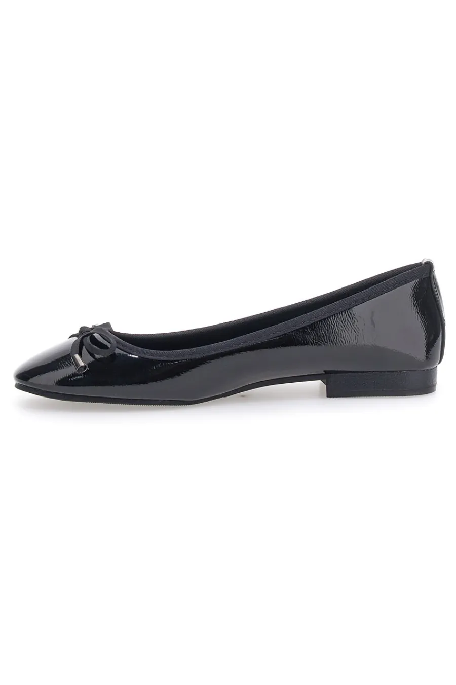THE FIRST Ballerine nere vernice con fiocco decorativo IDE173 NERO Clearance