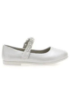 GRAZIE GIRL Ballerine perlate con cinturino floreale 392614S