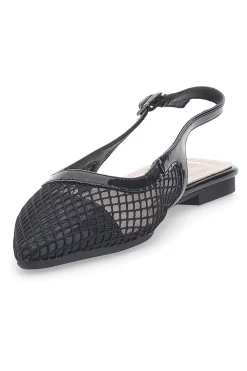 LE HAVRE PARIS Ballerine slingback nere XQJ52012 Outlet