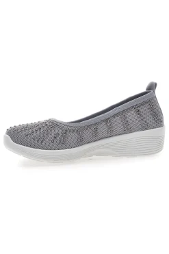PRIMA RIGA Ballerine Sportive Grigie 429 GRIGIO Outlet