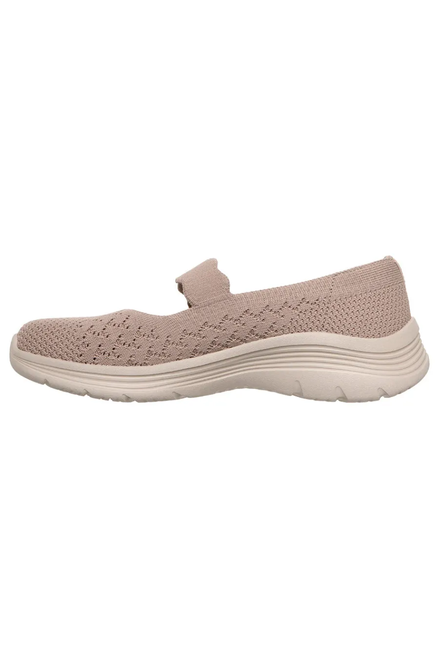 SKECHERS Ballerine in maglia BEDFORD CHEERFUL GLOW TAUPE Best