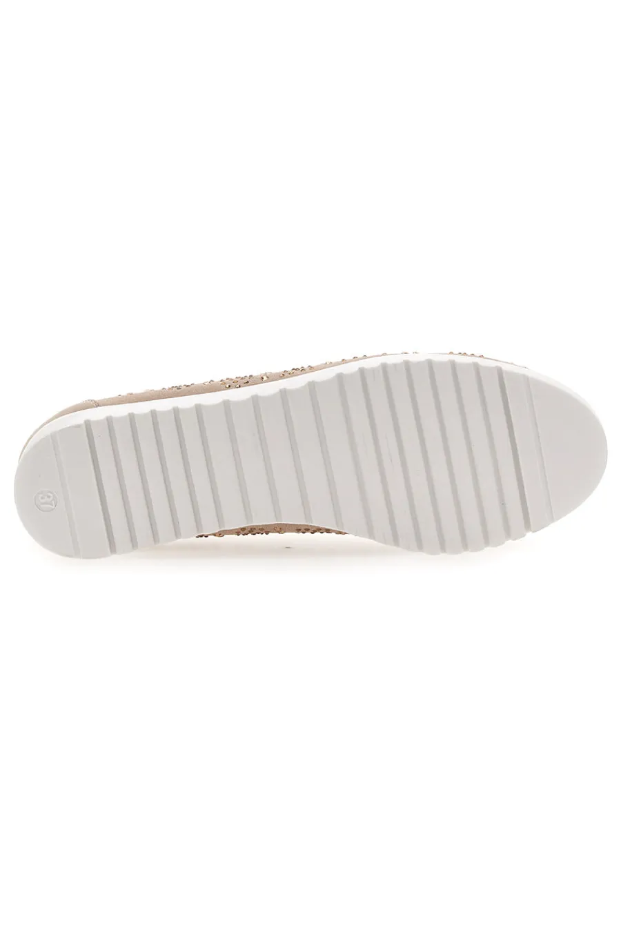 MIO TEMPO Ballerinas mit Glitter und dekorativer Schleife MINA2 BEIGE Best