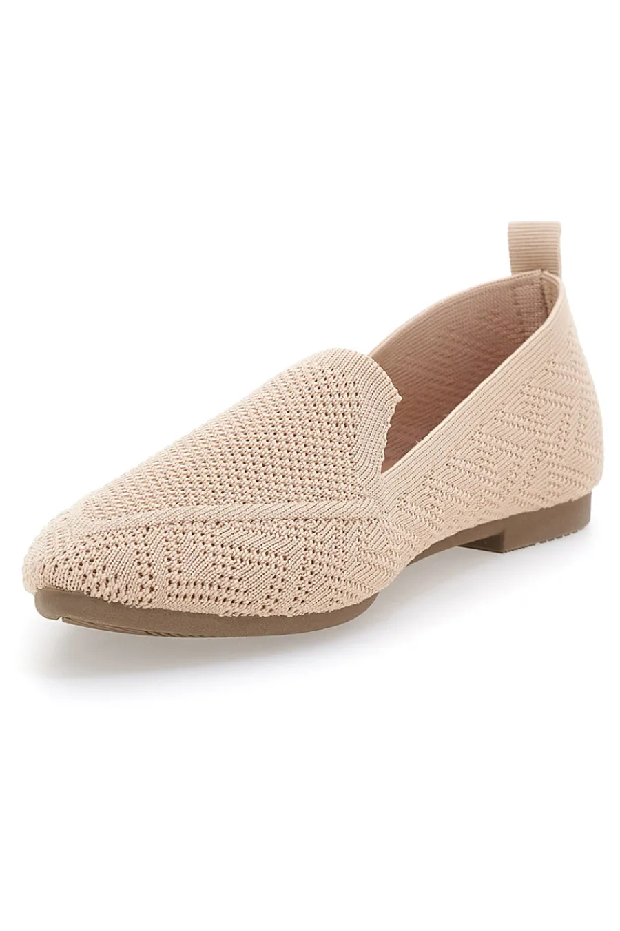 THE FIRST farbene Ballerinas aus Stoff mit weicher Innensohle PRE1 BEIGE Online