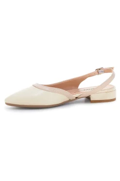 PITTARELLO COUTURE Made in Italy Ballerinas mit Riemen 6011 BEIGE Discount