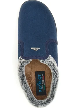 Donna FLY FLOT Blaue Hausschuhe 71
