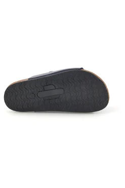 PITTARELLO BIO Blaue Hausschuhe mit doppelter Schnalle 257A206SR