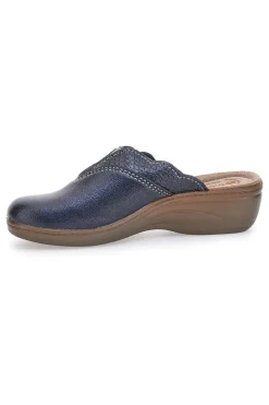 INBLU Blaue Hausschuhe mit gewelltem Profil und Komfort-Innensohle 79 LY BLUE Online