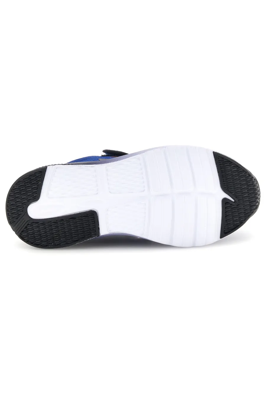 FILA Blaue Turnschuhe mit Riemen und orangefarbenen Einsätzen Crusher V Kids FFK0076