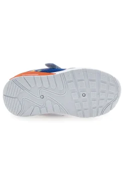 PITT KIDS Blaue und orange Dinosaurier gemusterte Turnschuhe Pitt Kinder PK2380A
