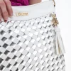Donna LANCETTI Borsa a Spalla Gloor Bianca