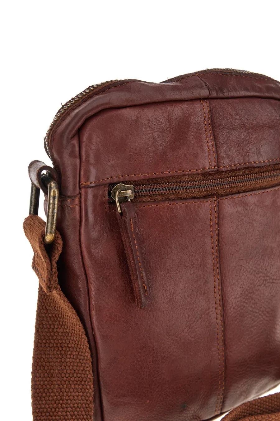 Uomo BLACK SHOOT Borsa a tracolla con tasche con zip CLASS WYP002