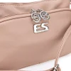 Donna EMMA SPAGNESI Borsa a tracolla rosa cipria con doppia zip PU1804
