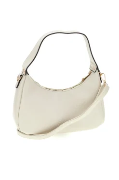 Donna BASILE Borsa bianco con tracolla removibile BA1276DOLL