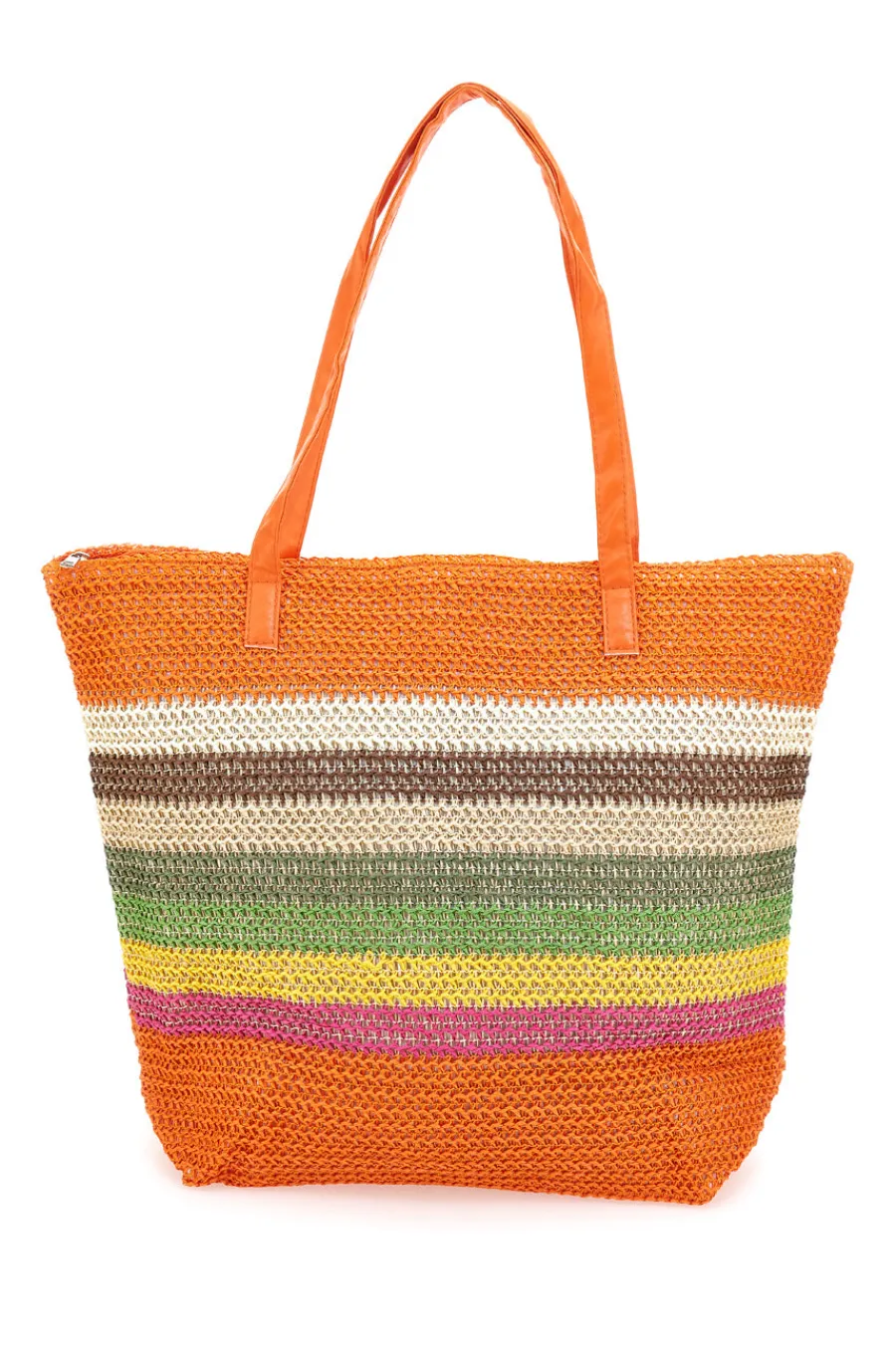 Donna XI Borsa Mare In Rafia First Lady Y008