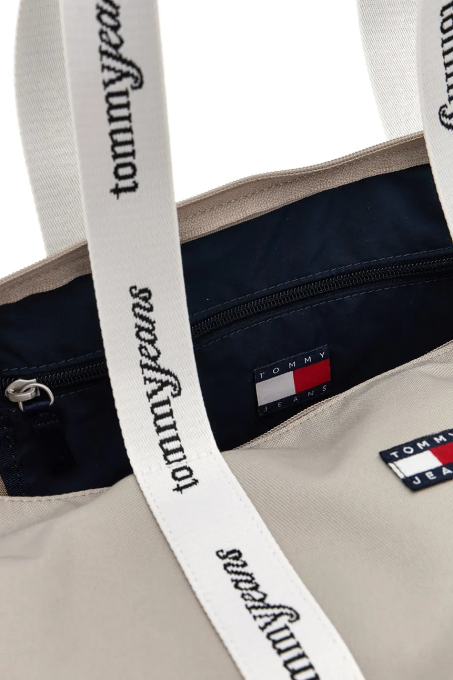 Donna TOMMY HILFIGER Borsa Mare in Tessuto con Manici con Logo Tommy Jeans 18461