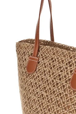 Donna SELUN BEACH Borsa naturale intrecciata Selun 261002/E