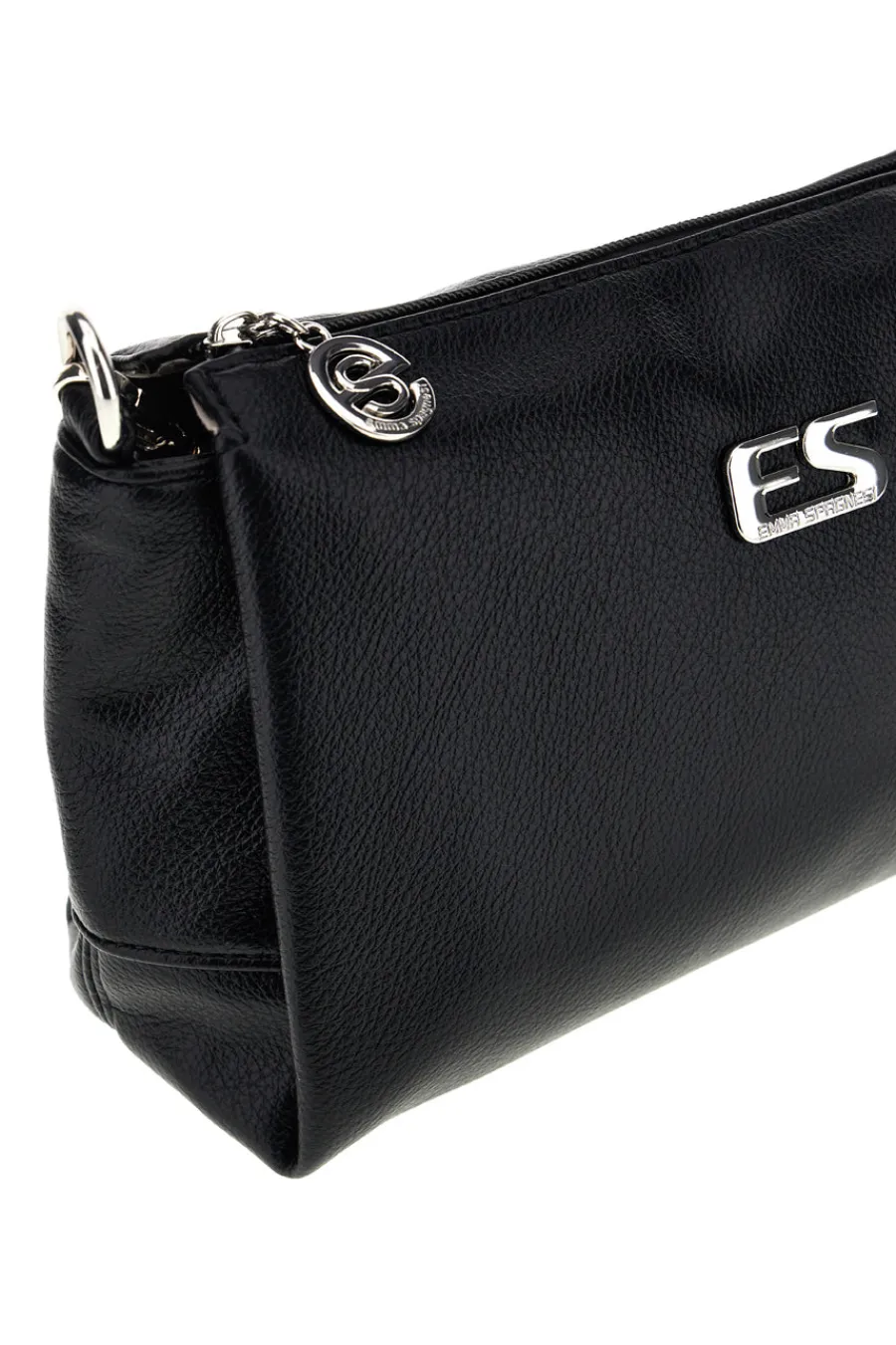 Donna EMMA SPAGNESI Borsa nera a tracolla compatta PU1461