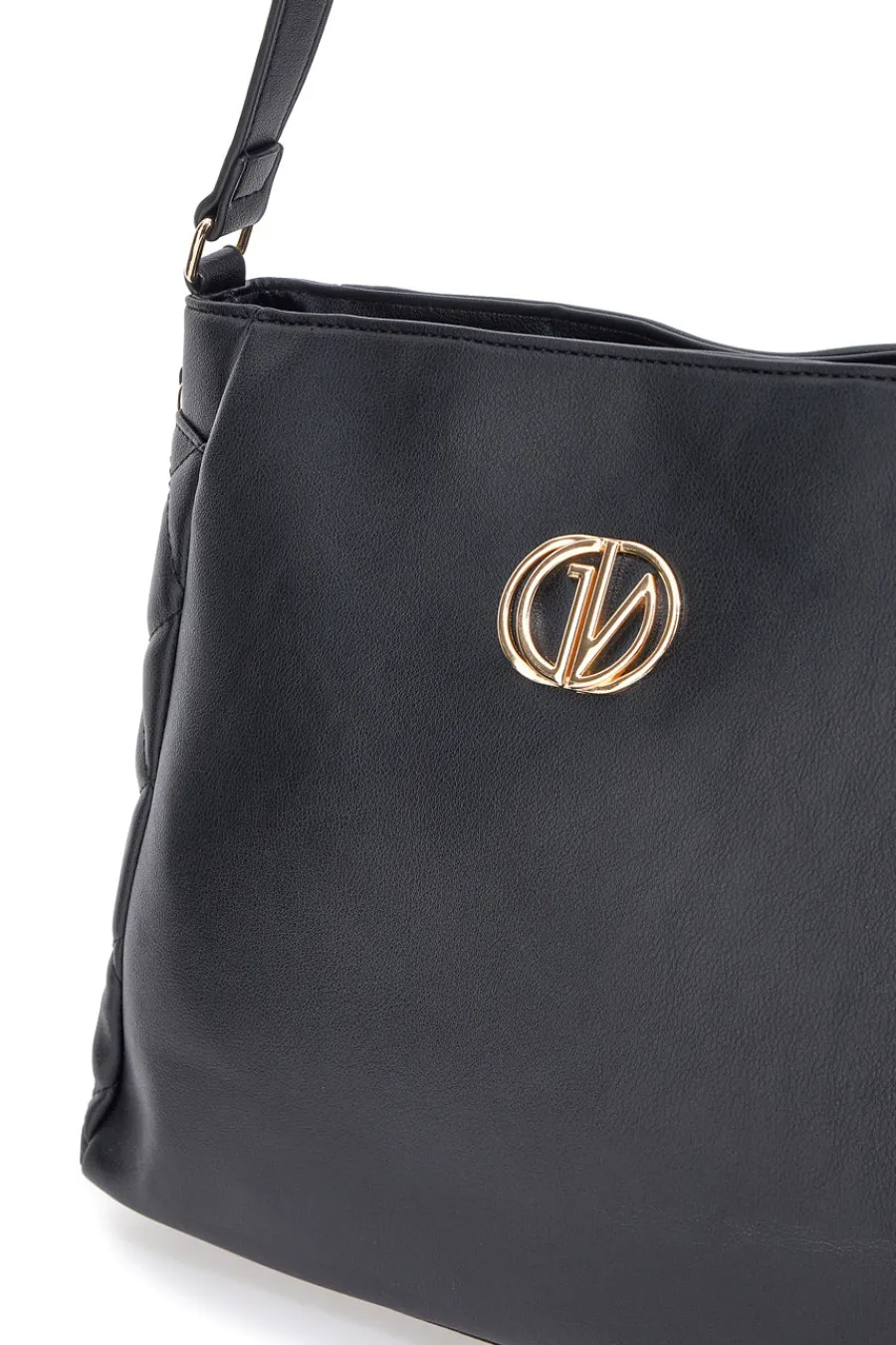 Donna GUIDO VIETRI Borsa nera con dettagli trapuntati K30,369,B015