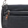 Donna FIRST LADY Borsa nera con manico corto e tracolla inclusi SL 18852