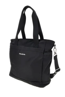 Donna ME u0026 ME Borsa nera con tracolla e manici Me & me 2331