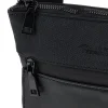 Uomo RENATO BALESTRA Borsello nero con tracolla regolabile COB 61991/M