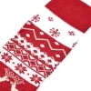 CRAZY SOCKS Calzini Rossi e Bianchi Natalizi Taglia Unica 013
