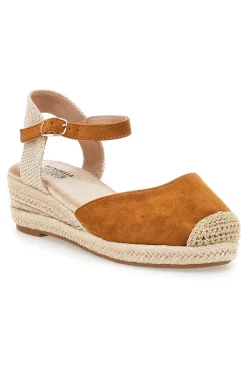 PITTARELLO SUN Damen Espadrille Sandalen mit Seil Keil Pittarello Sonne BL1 CAMEL Best