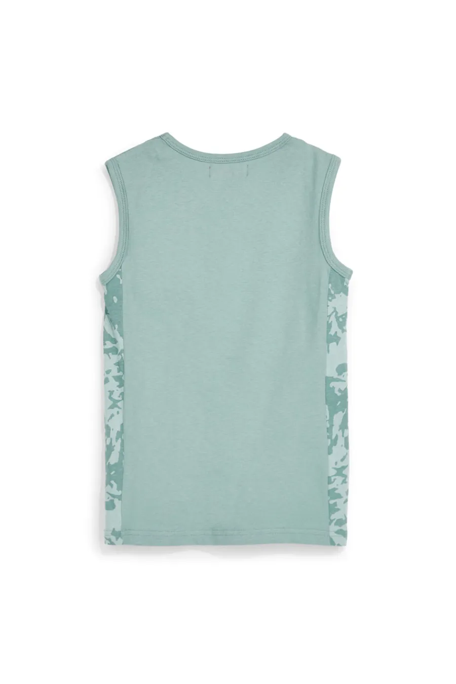 PITT KIDS Canotta verde con stampa lupo PT-B-T-9007