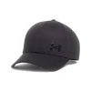 UNDER ARMOUR Cappellino nero in twill di cotone Essential Low