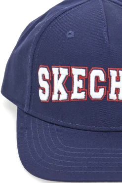 Uomo SKECHERS Cappello con Frontino Blu ZBB14