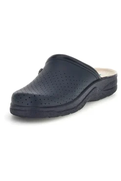 Uomo BIO UP Ciabatta Blu in vera pelle 621