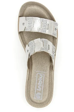 Donna INBLU Ciabatta 45 BA Argento