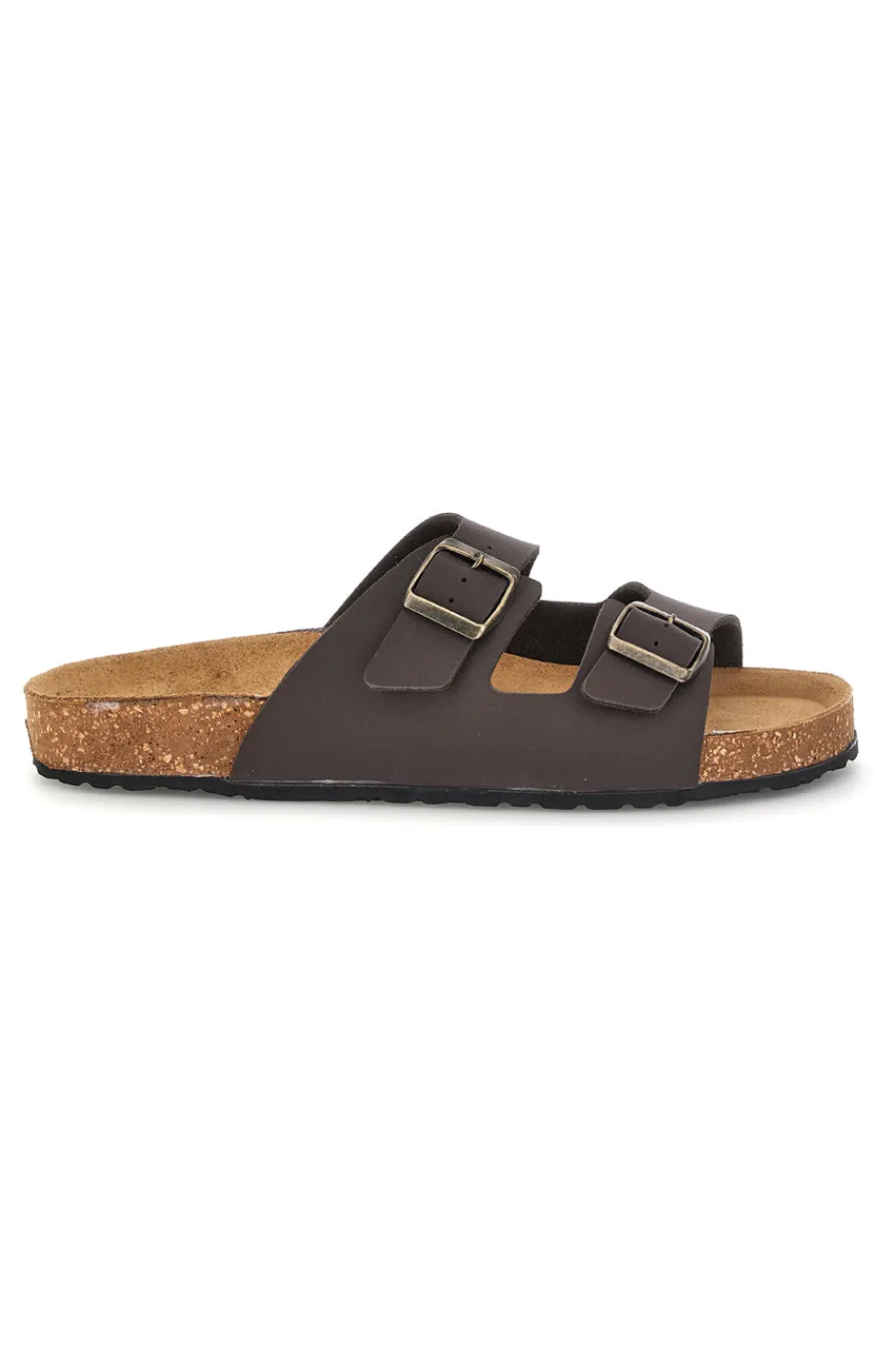 Uomo BIO UP Ciabatta marrone in vera pelle 101
