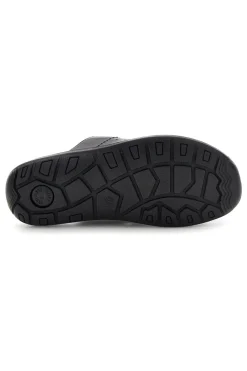 Uomo FLY DINAMIC Ciabatta Nera con Fasce Forate FD121