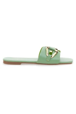 MON DIEU Ciabatte Basse Verdi 5413 VERDE New
