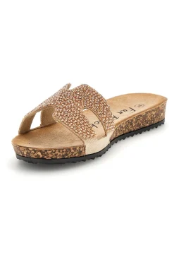 FUN BEACH Ciabatte beige con brillantini 18103 Sale
