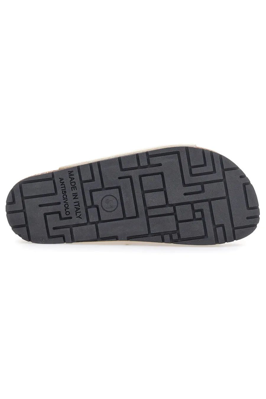 Uomo PITTARELLO GREEN WALK Ciabatte beige doppia fibbia suola antiscivolo vegan 335CF038S