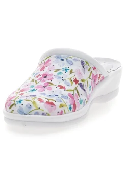 LE SOFT Ciabatte Bianche Con Decorazione Floreale 820002 Clearance