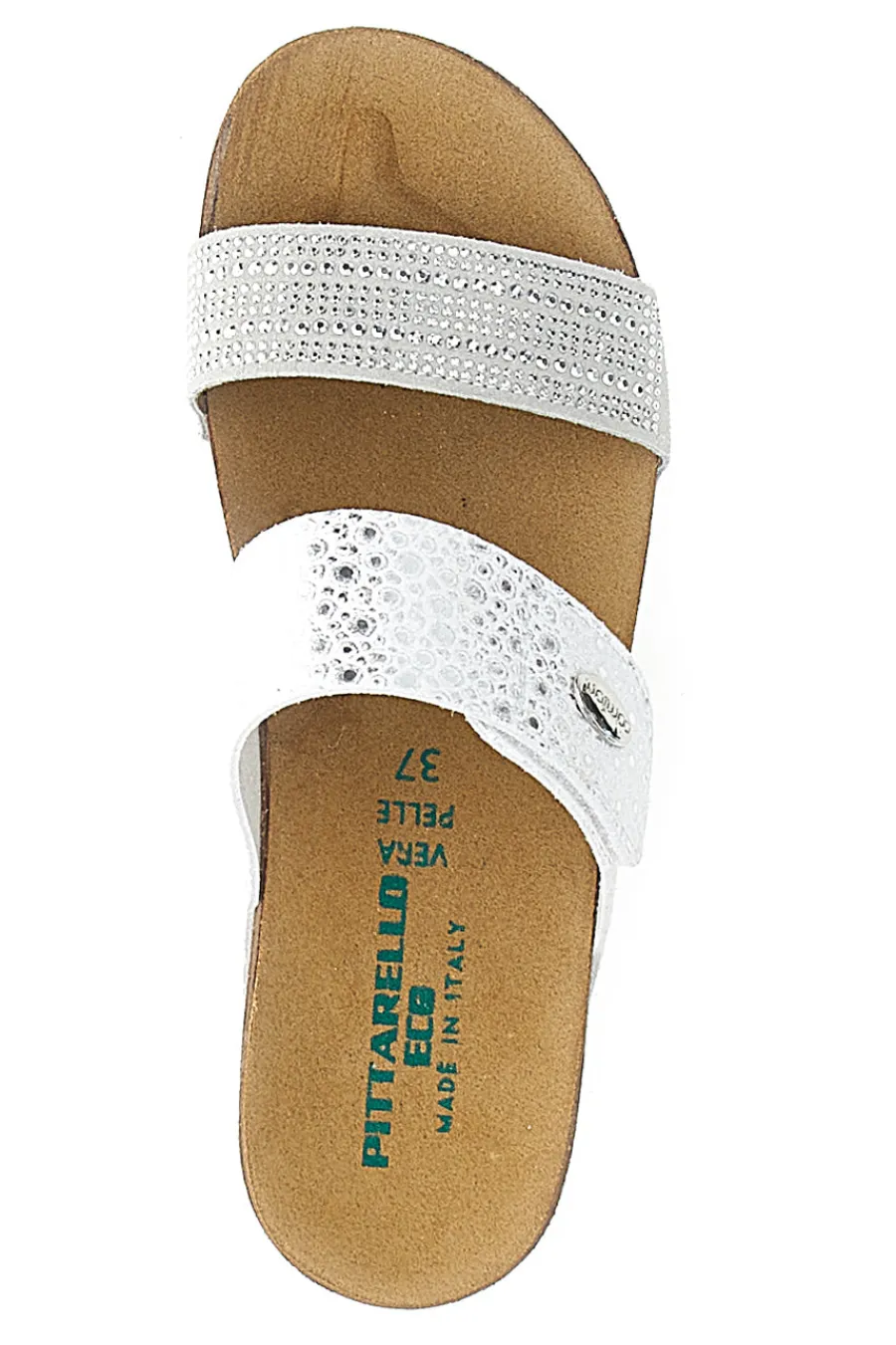 PITTARELLO ECO Ciabatte bianche con plantare comfort 293A480SR BIANCO Hot