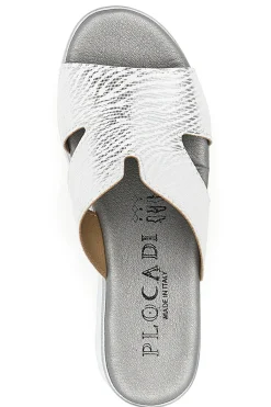 PLOCADI Ciabatte Bianche Con Platform 11071242 Outlet