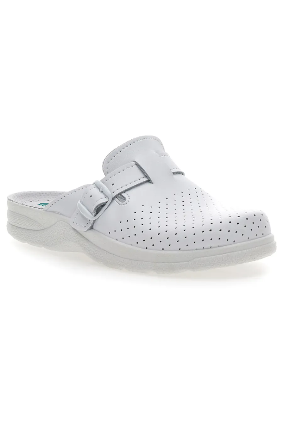 Uomo BIO UP Ciabatte Bianche in Vera Pelle 629